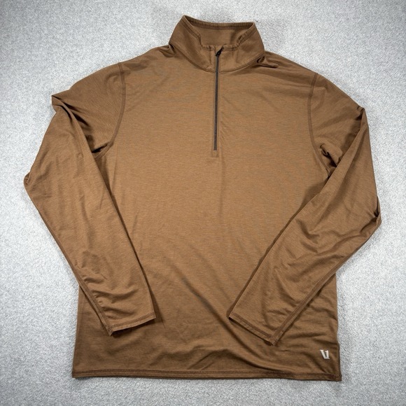 Vuori Other - Vuori Ease Performance Half Zip 2.0 Shirt Large Stretch Long Sleeve Pullover